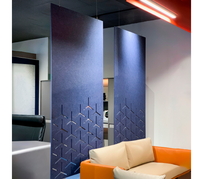 Акустическая панель ERGO Hanging Baffle (AK32 Dark Blue).