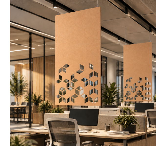 Акустическая панель ERGO Hanging Baffle (AK40 Beige).