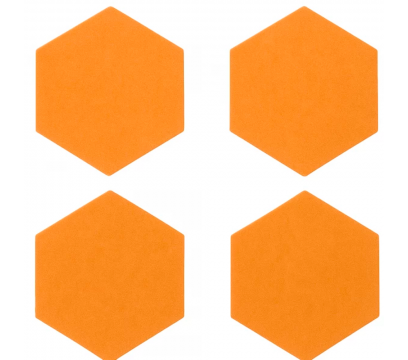 Акустическая панель ERGO Hexagon lightning AK36 (orange).