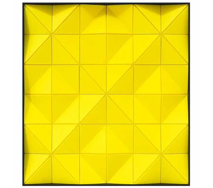 Акустическая арт-объект ERGO Vibe (AK33) Yellow (1200мм x 1200мм)