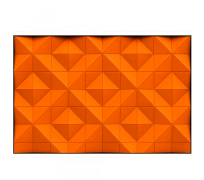 Акустическая арт-объект ERGO Vibe (AK36) Orange (1600мм x 1200мм)