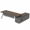 Стол руководителя KANO Maddi (FMD81L.21) (CF42+Grey steel Leg)