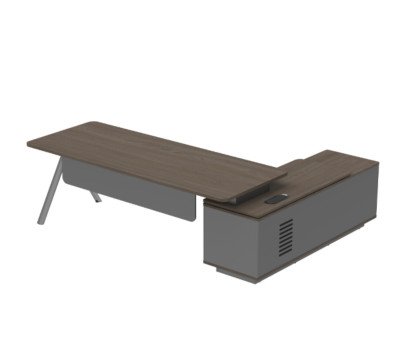 Стол руководителя KANO Maddi (FMD81L.21) (CF42+Grey steel Leg)