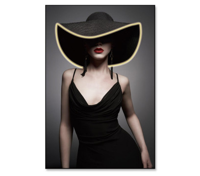 LED-картина ERGO Midnight Lady (DG003) Black