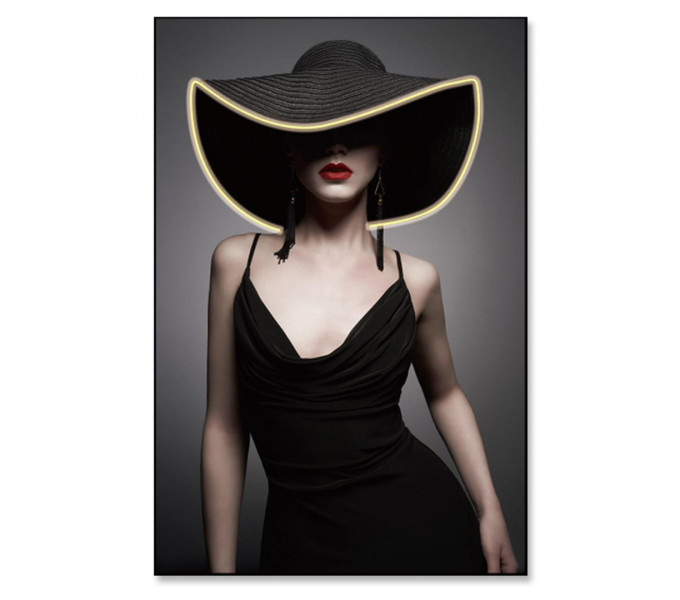 LED-картина ERGO Midnight Lady (DG003) Black