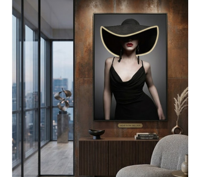 LED-картина ERGO Midnight Lady (DG003) Black
