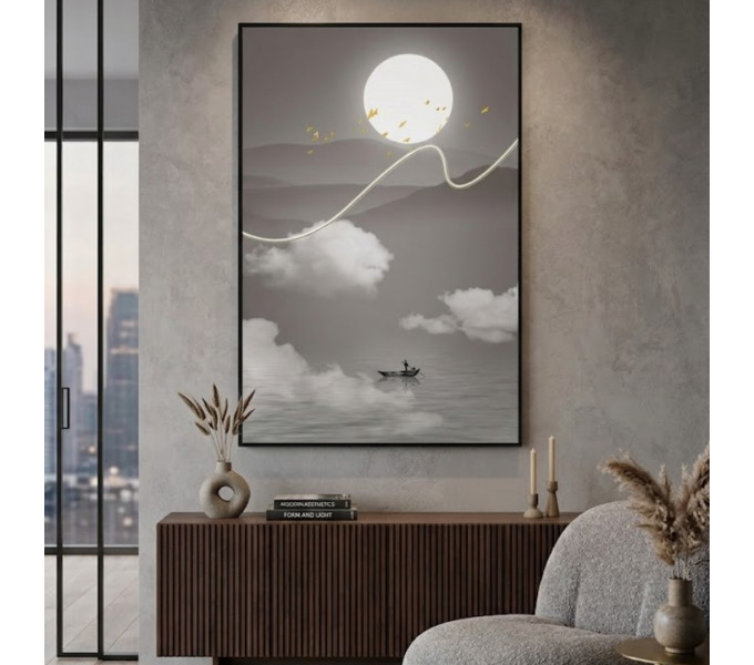 LED-картина ERGO Lunar Flight (DG018) Gray