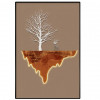 LED-картина ERGO Golden Tree (DG091) Yellow