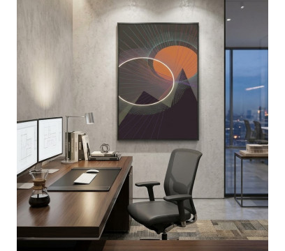 LED-картина ERGO Geo Harmony (DG324) Dark Gray