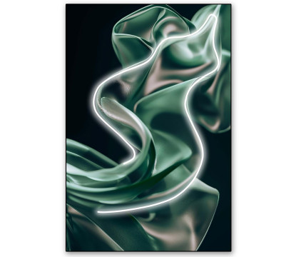 LED-картина ERGO Emerald Flow (DG489) Green