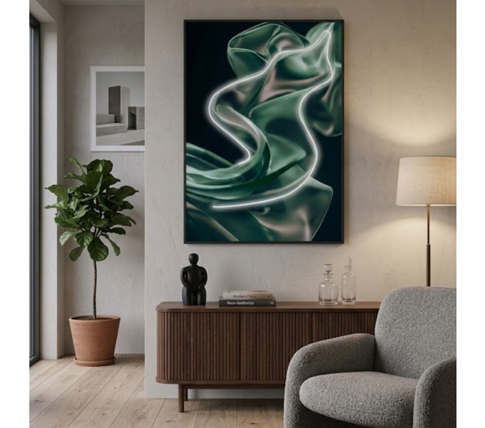 LED-картина ERGO Emerald Flow (DG489) Green