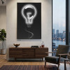 LED-картина ERGO Bright Idea (DG500) Black