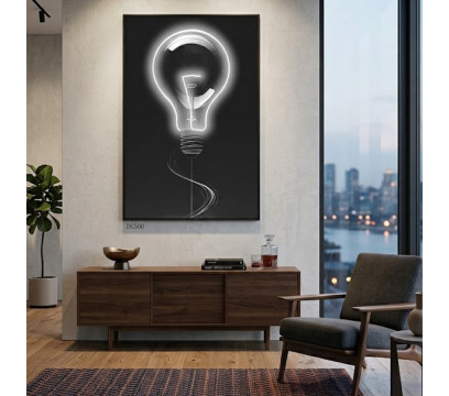 LED-картина ERGO Bright Idea (DG500) Black