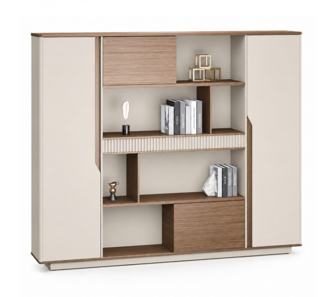 Офисный шкаф DIOUS Monica (DG41-S0124) Brown Walnut