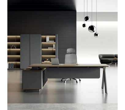 Стол руководителя KANO Maddi (FMD81R.21) (CF26+Grey steel Leg)