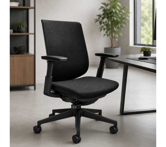 Кресло для посетителей Light Up 250SL black (Profim)