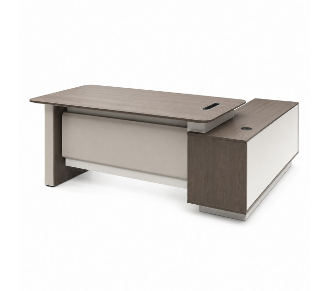 Офисный стол ERGO Garrett (L) (J26B-A2-20) Brown