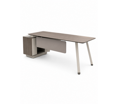 Офисный стол ERGO Garrett (S) (J26B-A1-18) Brown