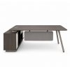 Офисный стол ERGO Garrett (S) (J26B-A1-18) Brown