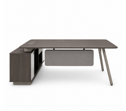 Офисный стол ERGO Garrett (S) (J26B-A1-18) Brown