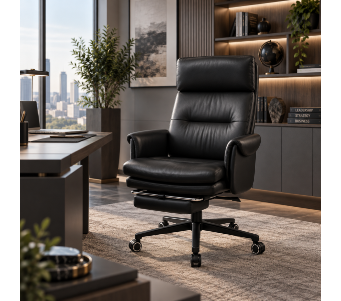 Офисное кресло ERGO Oslo HB Black