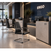 Кресло для посетителей ERGO Eric CF Black