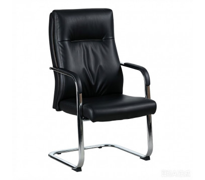 Кресло для посетителей ERGO Vector CF Black