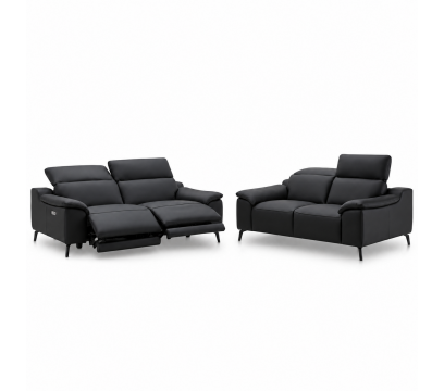 Divanlar to‘plami CAMPO DE FIORI Calandro Black (2|3)