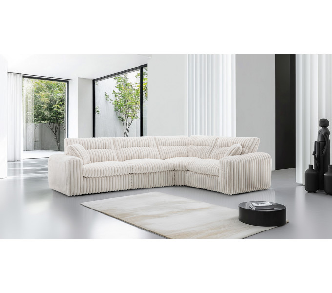 Диван угловой ERGO Parrella Beige