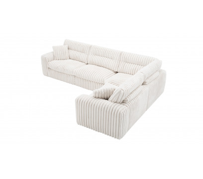 Диван угловой ERGO Parrella Beige