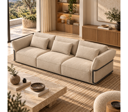 Диван четырехместный CAMPO DE FIORI Tornetta Khaki