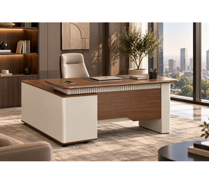 Стол руководителя DIOUS Monica (DG41-D0316) Brown Walnut
