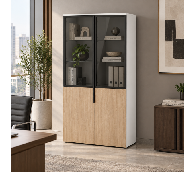 Офисный шкаф ERGO FRAME Cabinet Компактный шкаф
