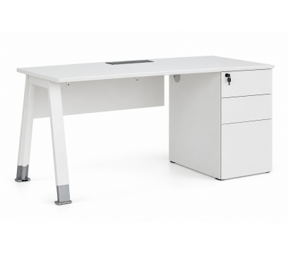 Офисный стол KANO Noqi (FNQ61.12BJ) White (CF05)