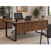Стол рабочий ERGO Solodesk (SM) 800мм Жексон Тёмный