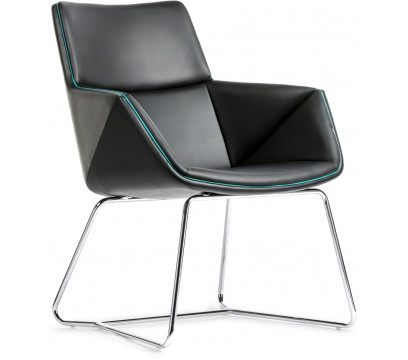 Кресло для посетителей ERGO Corner CF Black