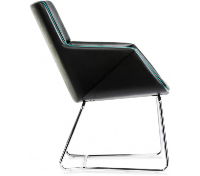 Кресло для посетителей ERGO Corner CF Black