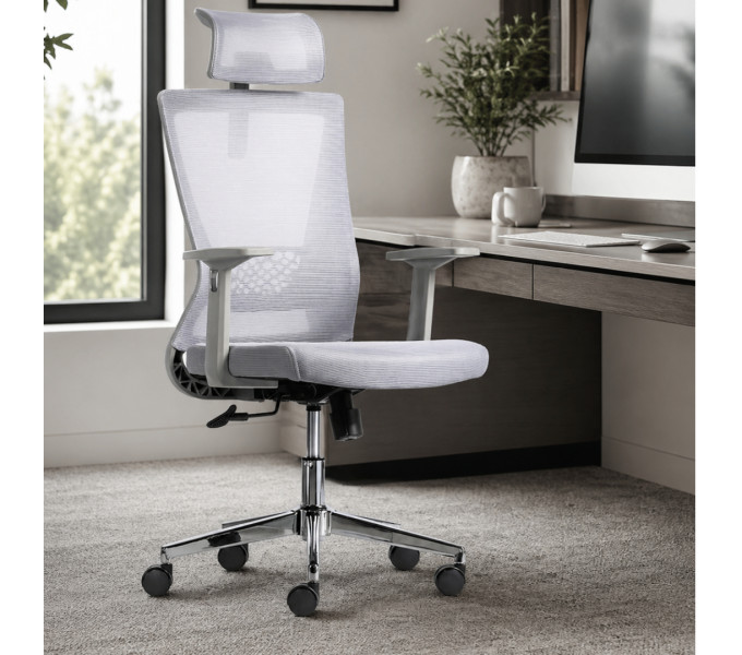 Офисное кресло ERGO Morian HB Grey