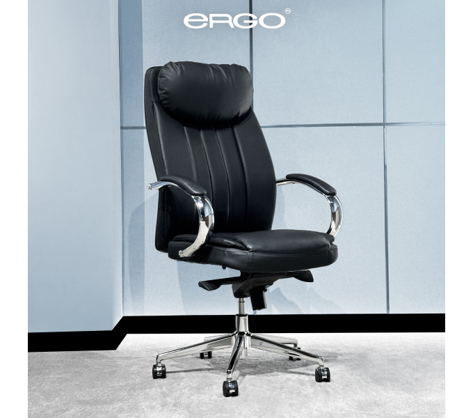 Офисное кресло ERGO Dacota HB Black
