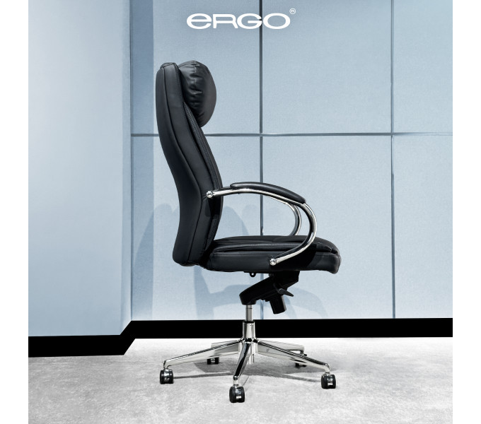 Офисное кресло ERGO Dacota HB Black