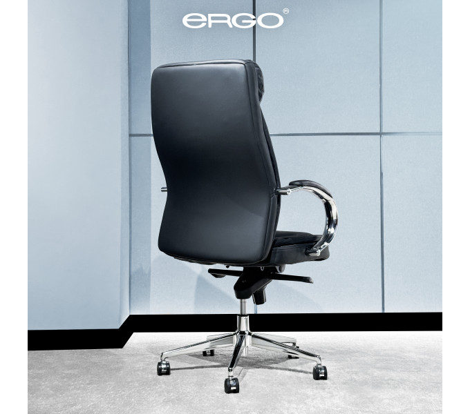 Офисное кресло ERGO Dacota HB Black