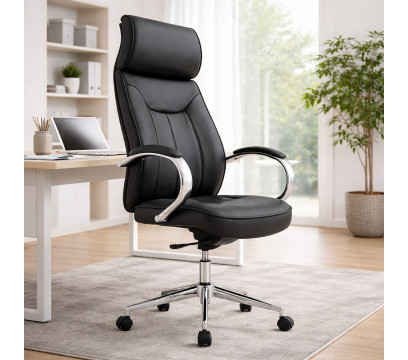 Офисное кресло ERGO Dacota HB Black