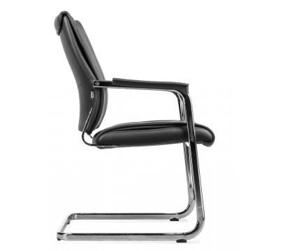 Кресло для посетителей ERGO Falcon CF Black