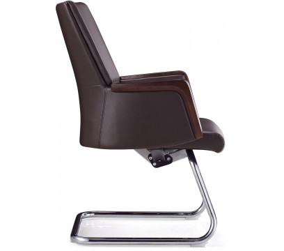 Кресло для посетителей ERGO Holland CF Brown