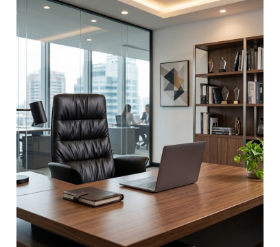 Офисное кресло ERGO Wise HB Black