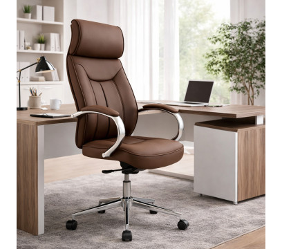 Офисное кресло ERGO Dacota HB Brown