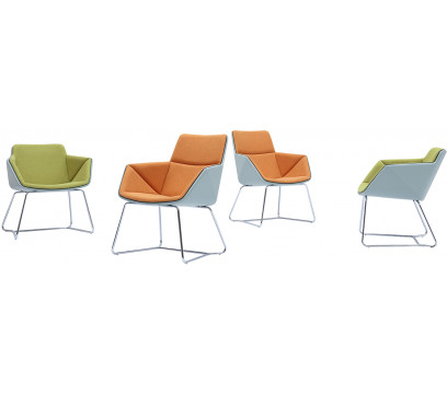 Кресло для посетителей ERGO Corner CF Orange