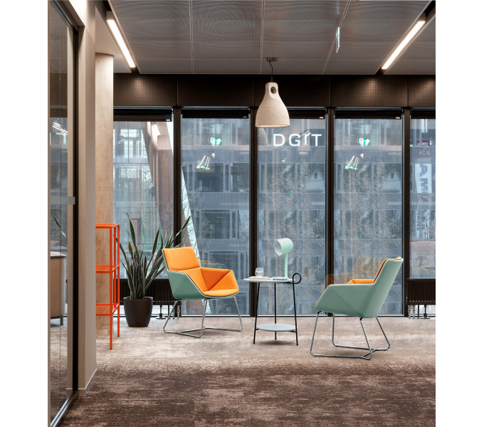Кресло для посетителей ERGO Corner CF Orange