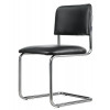 Кресло для посетителей ERGO Silvia CF Chrome (Black)