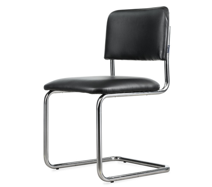 Кресло для посетителей ERGO Silvia CF Chrome (Black)